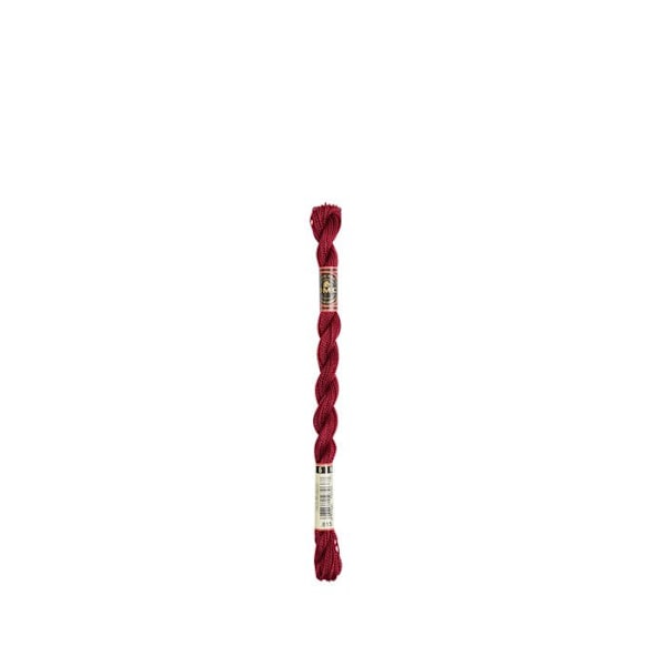 Fil DMC Coton Perlé Médium N5 Col. 815 Färg nummer 815