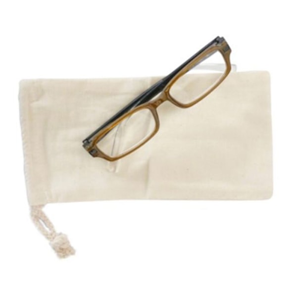 Glasögonfodral i bomull - Graine Créative från PW - Beige - Anpassningsbar - 10x20x0,5 cm Beige