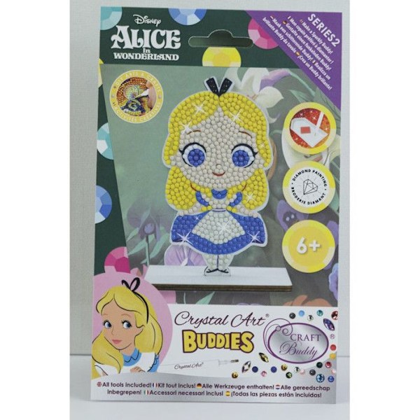 Kit med figuriner att diamantera Alice i Underlandet