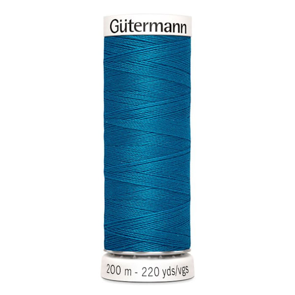 Fil allt textil - Ej specificerat - 748277-25 - 200m - 1 spole - Blå färg