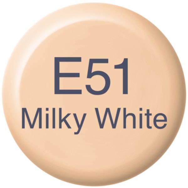 Copic - Various Ink för Copic-markör E51 Milky White E51 Mjölkvit