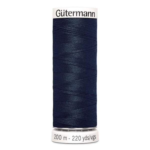 Tråd av textil - Ej specificerad - 748277-595 - 200m - 1 spole - Blå färg