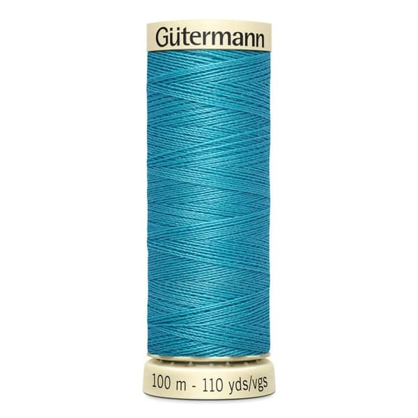 Lot om 5 rullar 100m Tråd 100% polyester Gutermann Ref 788988 - Att 332 - horisont horisont