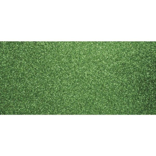 A4 Hobbypapper: Glitter, 210x297mm, 200 g/m2, evigt grön