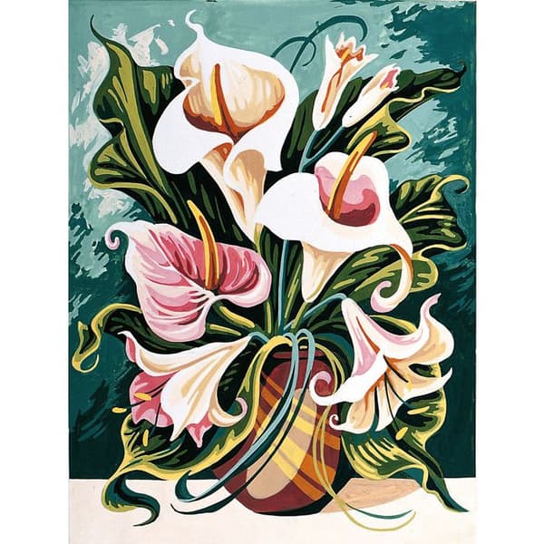 Antik canvas Sötma rosa 40x50cm