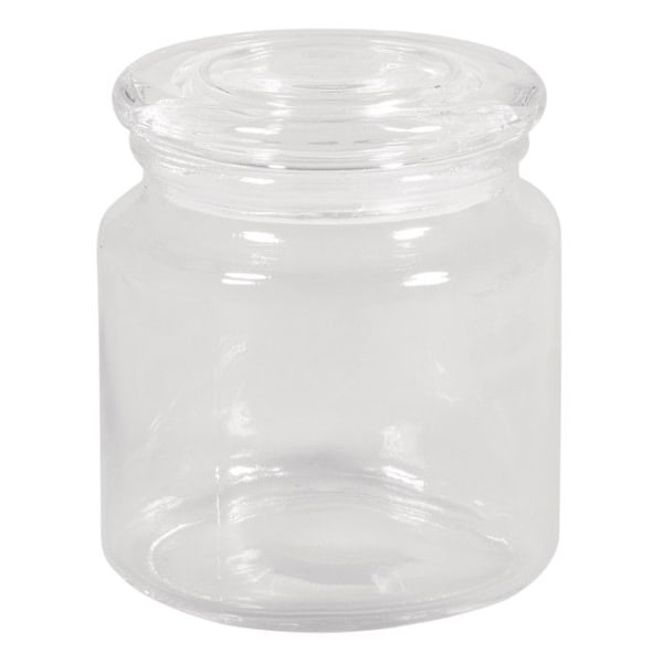 Glasbehållare med glaslock H 10,5 cm 580ml