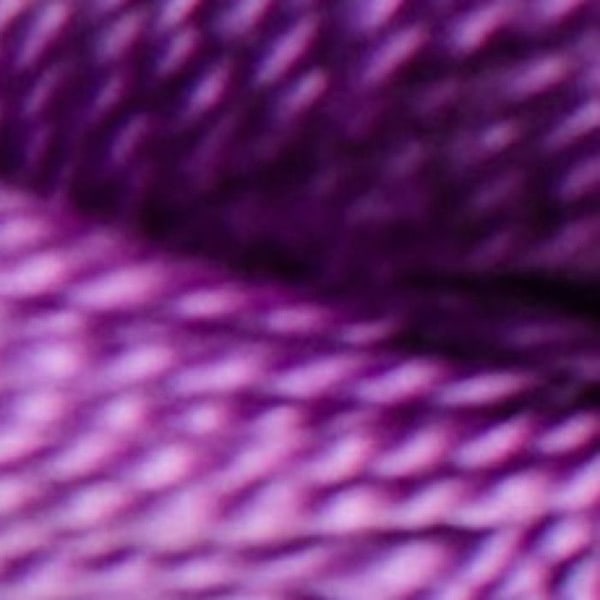 Fil DMC Coton Perlé Médium N5 Col. 552 Färg nummer 552