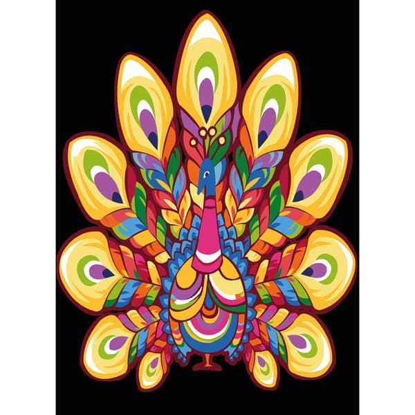 Canevas SEG Paon 45 x 60 cm