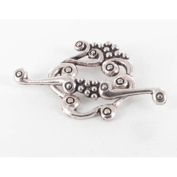 Bucolisk togglelåss 25mm Silvrig Silver