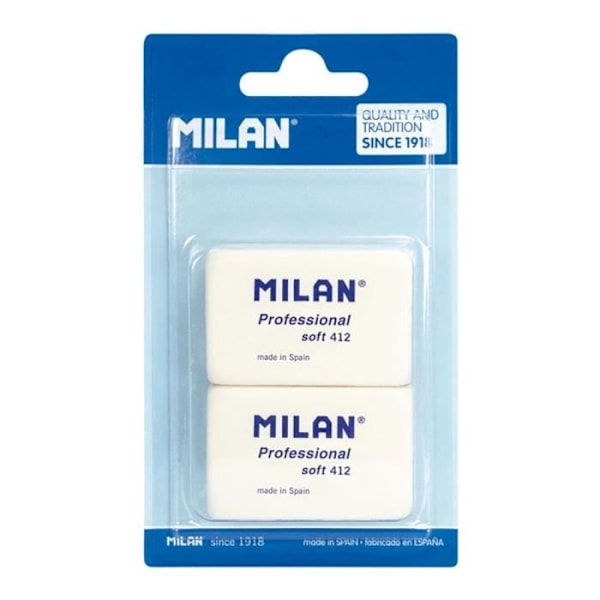 Gomme - MILAN - Professionell Soft 412 - Flerfärgad - 5,2 x 3,5 x 1,3 cm - Mixad