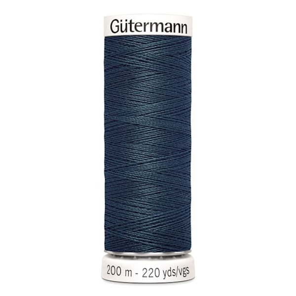 Tråd helt textil - Ej specificerat - 748277-598 - 200m - 1 spole - Blå färg
