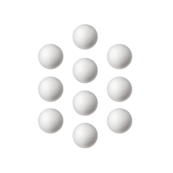 Polystyrenkulor, massiva, 4 cm - set om 10 st