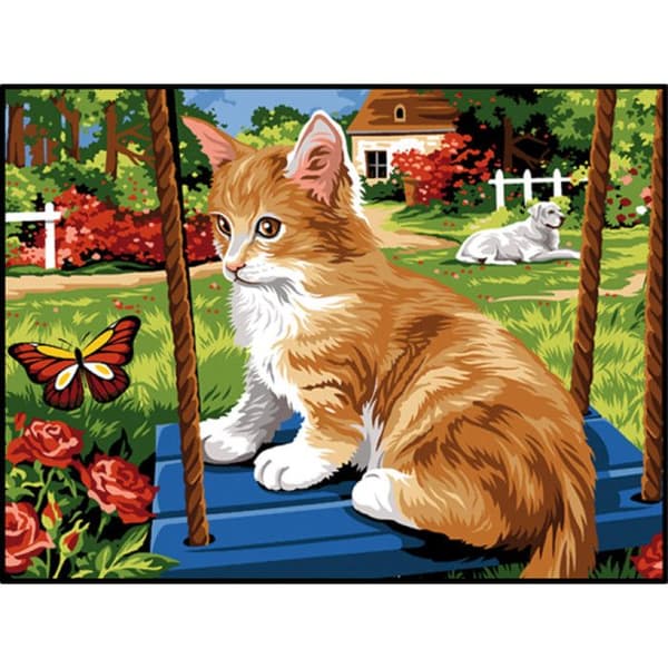 Canevas antik Gungbräda 40x50cm