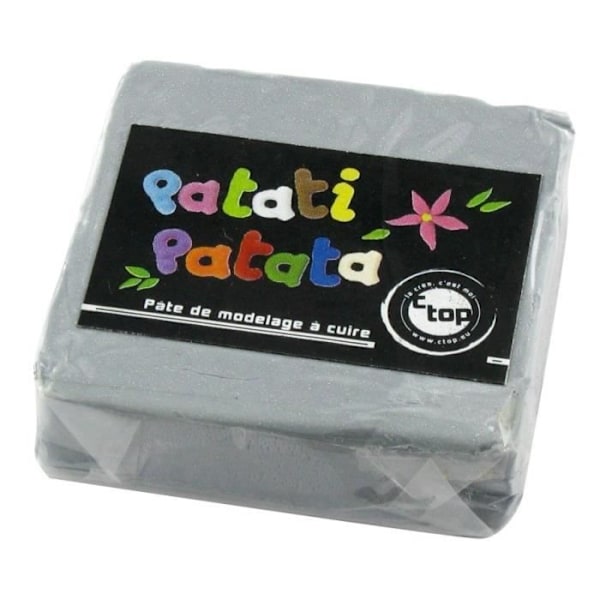 Polymer Clay - CTOP - Patati Patata Grey - Mjuk och lätt att modellera Grå