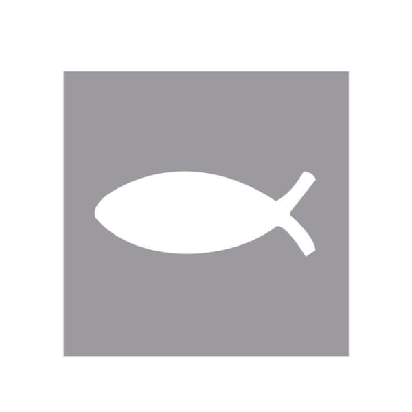 Utsmyckad stansare - Ej specificerad - Fisk - 1,6 cm - Blister - 1 styck