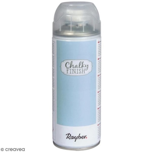 Sprayfärg - Rayher - Kritfinish - 400 ml - Färg: Pastellblå - Ultra matt pastellblå