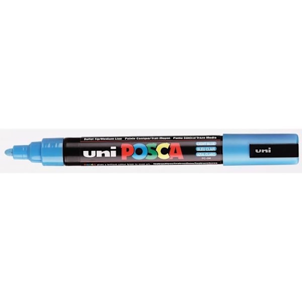 POSCA Marker Medium Conical Tip Light Blue Ljusblå