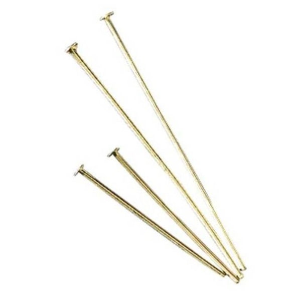 Toppstång 41 mm Guld 10 stycken gyllene