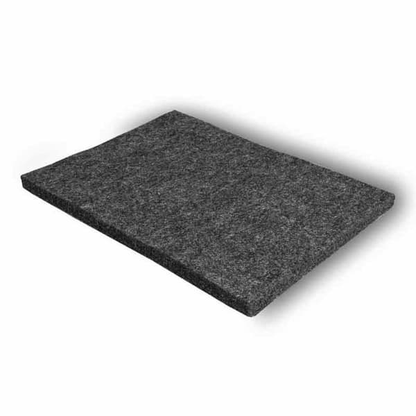 Filtplåt att stansa 30 x 20 cm Svart
