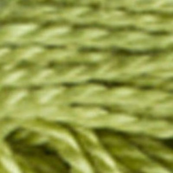 Fil DMC Coton Perlé Médium N5 Col. 3348 Färg nummer 3348