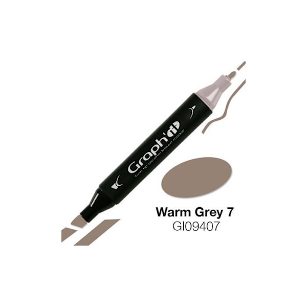 Grafitpenna Graph'it 9407 Varm Grå 7 Varmgrå 7