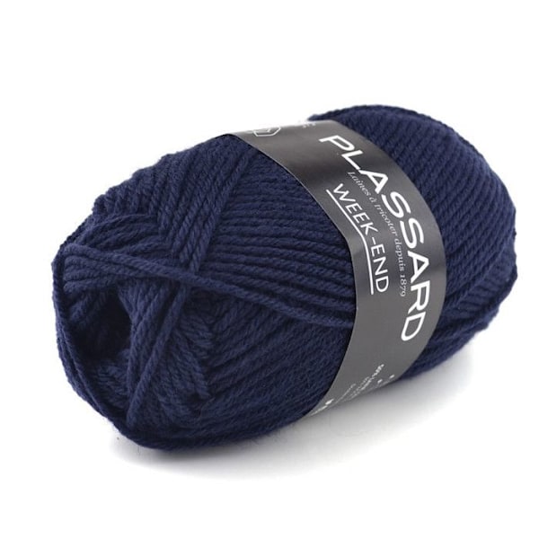 Stickgarn Week End Marine Col. 27 50% Ull Marine Col. 27