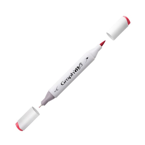 Graph'IT Brush Marker alkoholmarkör från Graph'IT - Graph'it färgkarta: 5240 - Lipstic Läppstift