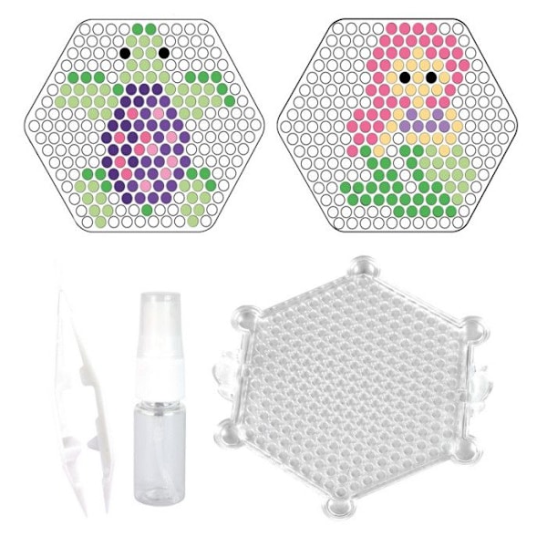 Kreativkit - Ospecificerad - Sköldpadda och Sjöjungfru - Flerfärgad - 10,50 cm - Från 3 år mångfärgad