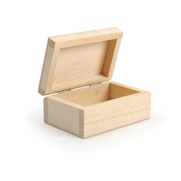 Trälåda - Smycken 165x110x75mm trä