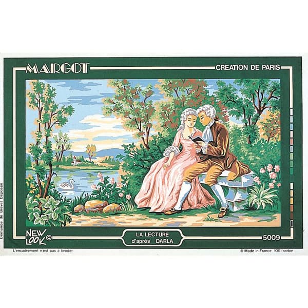 Canevas Pénélope Antik Läsning 45x65cm