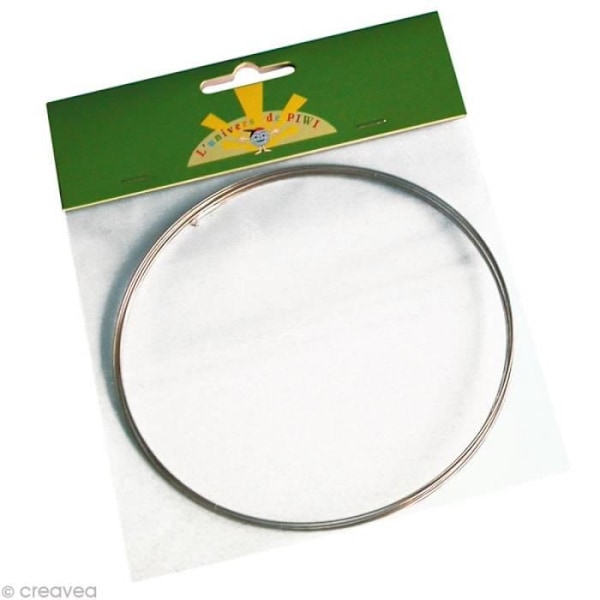 Collier - Ej specificerad - 5 varv - Minnestråd - Metall - Diameter 11 cm