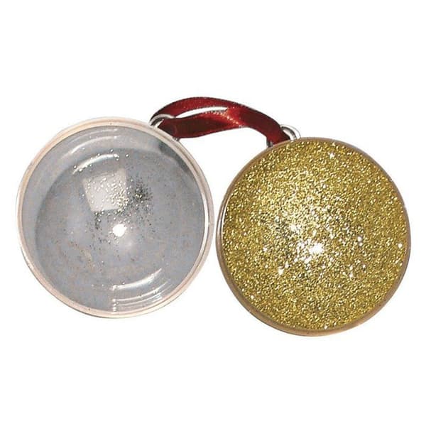 Rayher - Plastkula 2 delar Ø 6 cm Guld