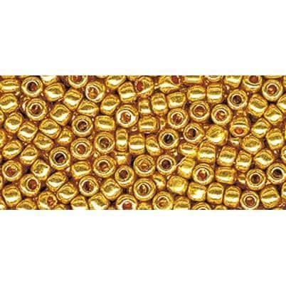 RAYHER Rocailles 26mm Ø Guld Guld