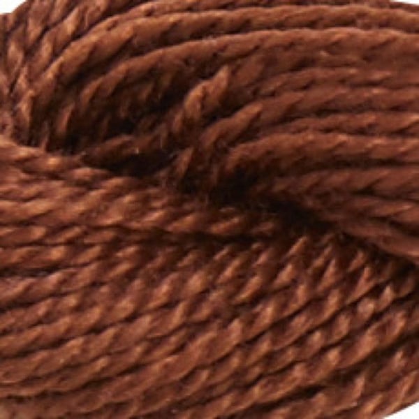 Fil DMC Coton Perlé Liten N8 Col. 898 Färg nummer 898