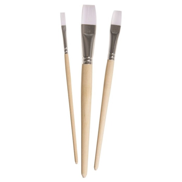 Sats penslar Chalky Basic, storlek 6, 12, 20, 3 st