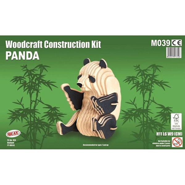 Quay - Trämodell Panda