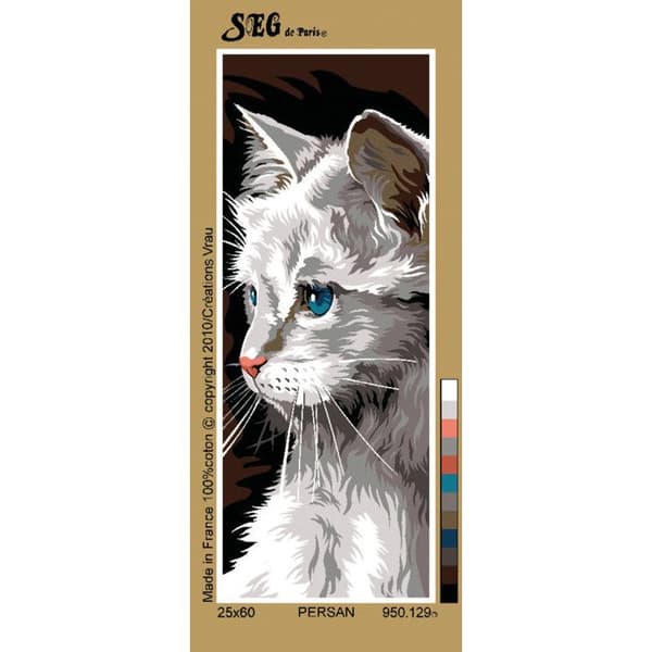 Antik persiskt canvas 25x60cm