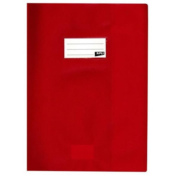 Skyddsomslag PVC 19/100 24x32 cm Röd 10-pack