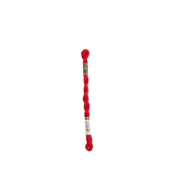 DMC - Fil DMC Coton Perlé Small N8 Col. 321 Röd, referens DMC 321