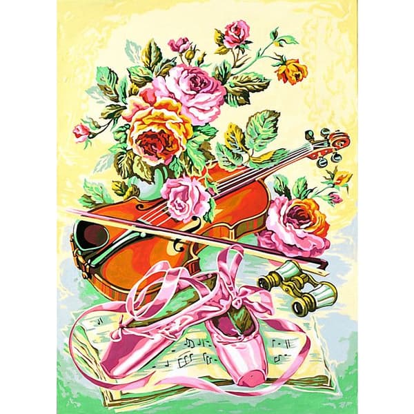 Antik duk Soir d'Opéra 45x60cm