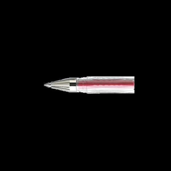 Gelbläckpenna - UNIBALL - Signo UM120NM - 0,7mm - Metallisk röd - Dubbelkulor Röd metallic