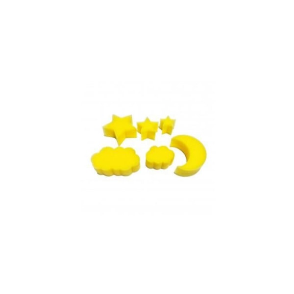 Målarsvampar - Sodertex - L749001 - Pack om 6 - 25mm - Gul Gul