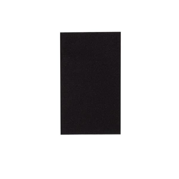 Termofixerat svart jersey 12x45cm
