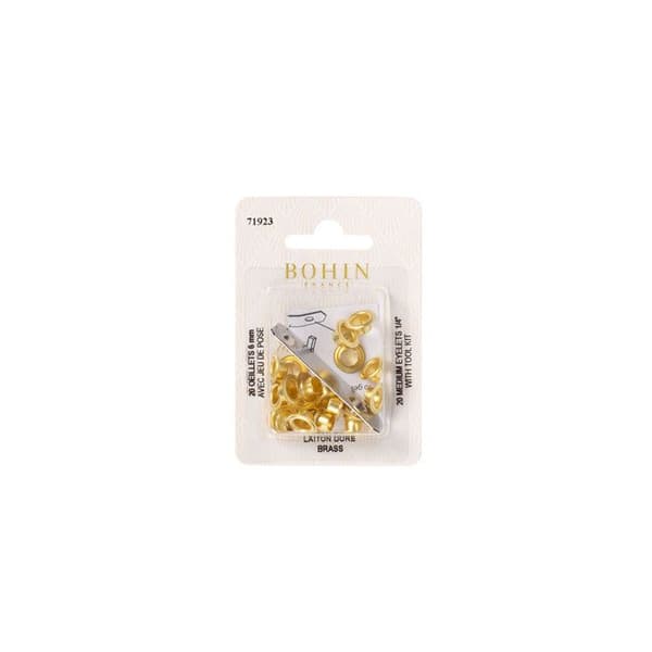 OEILLETS 6MM MED MONTERINGSSATS 20ST 71923