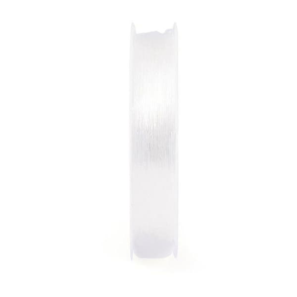 Spole av elastisk nylontråd - 0,5 mm x 20 m Transparent