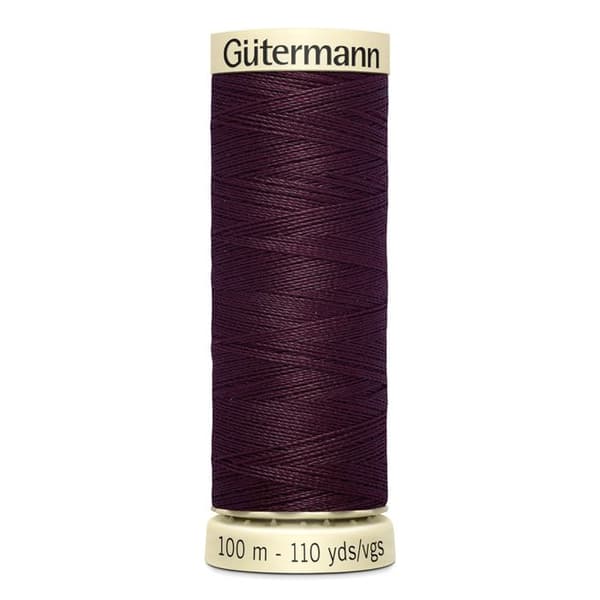 Sytråd 100% polyester Gütermann 1 Spole - Att 130 - granat granat