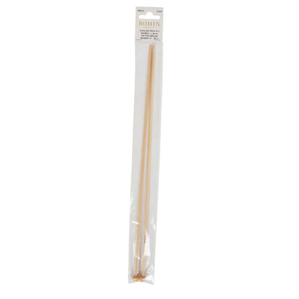 BAMBOO VIRKNÅL 35CM - 3MM Bambu