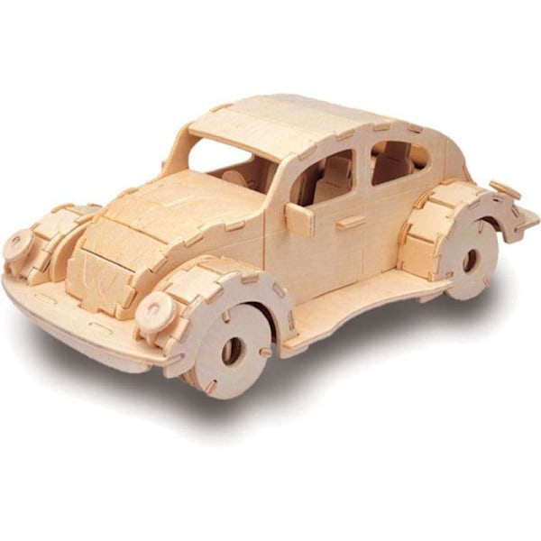 Trämodell VW Bubblabil