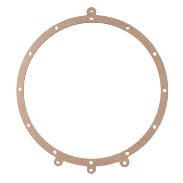 MégaCréa DIY - Drömfångare MDF 2 perforerade cirklar 15 och 20 cm