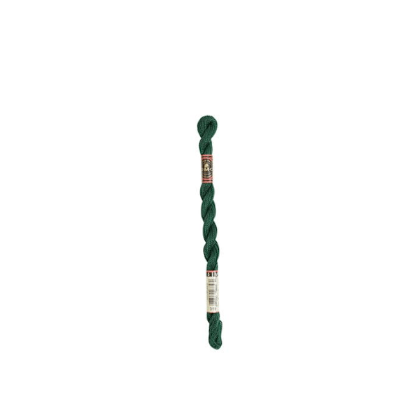 Tråd DMC Coton Perlé Medium N5 Färg 319 Färg nummer 319